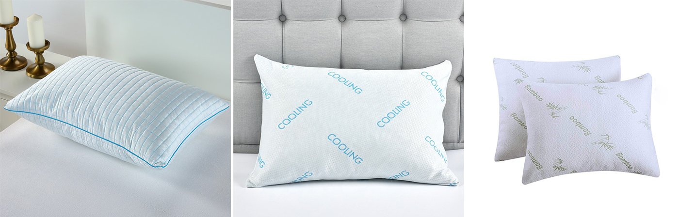 ZC24046 Cooling Waterproof Breathable Zipper Pillow Protector Cover