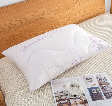 LAVENDER QUILTED PILLOW PROTECTOR