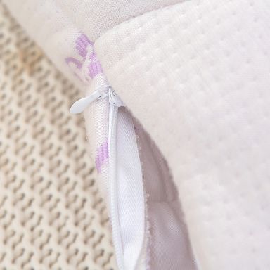 LAVENDER QUILTED PILLOW PROTECTOR