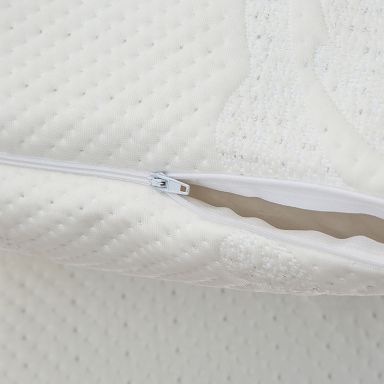 SILVER ION TREATMENT JACQUARD PILLOW PROTECTOR