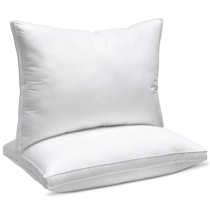 QUILTED PILLOW WITH GUSSET