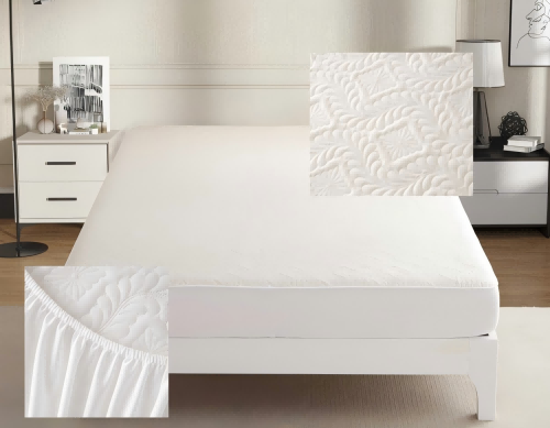 ZC24006 Beauty Ultrasonic quilting  Mattress Protector