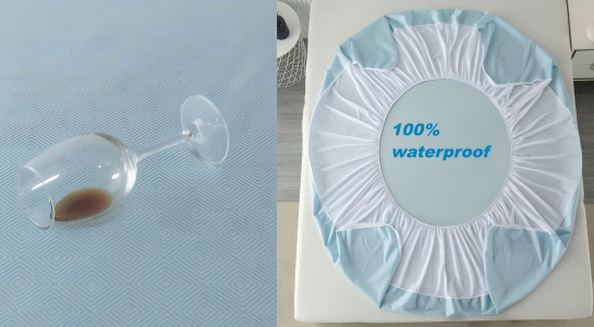 ZC24004 Cooling Premium Jacquard Waterproof Mattress Protector/Cover/Pad ZC24004 Cooling Premium Jacquard Waterproof Mattress Protector/Cover/Pad