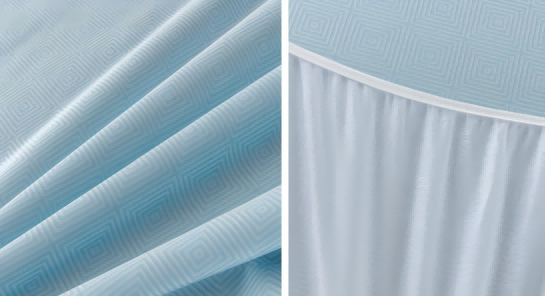 ZC24004 Cooling Premium Jacquard Waterproof Mattress Protector/Cover/Pad ZC24004 Cooling Premium Jacquard Waterproof Mattress Protector/Cover/Pad