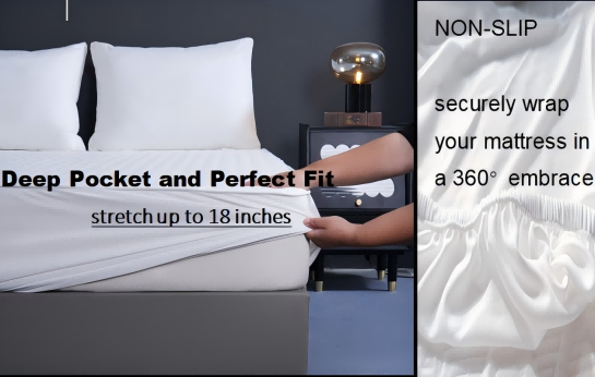 ZC24011 New Diamond Jacquard Premium Cotton Waterproof Mattress Protector ZC24011 New Diamond Jacquard Premium Cotton Waterproof Mattress Protector