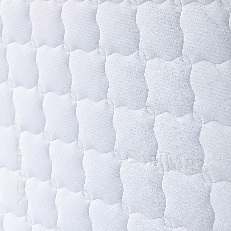 ZC24003 Luxury Soft Coolmax Jacquard Quilted Mattress Pad Fitted