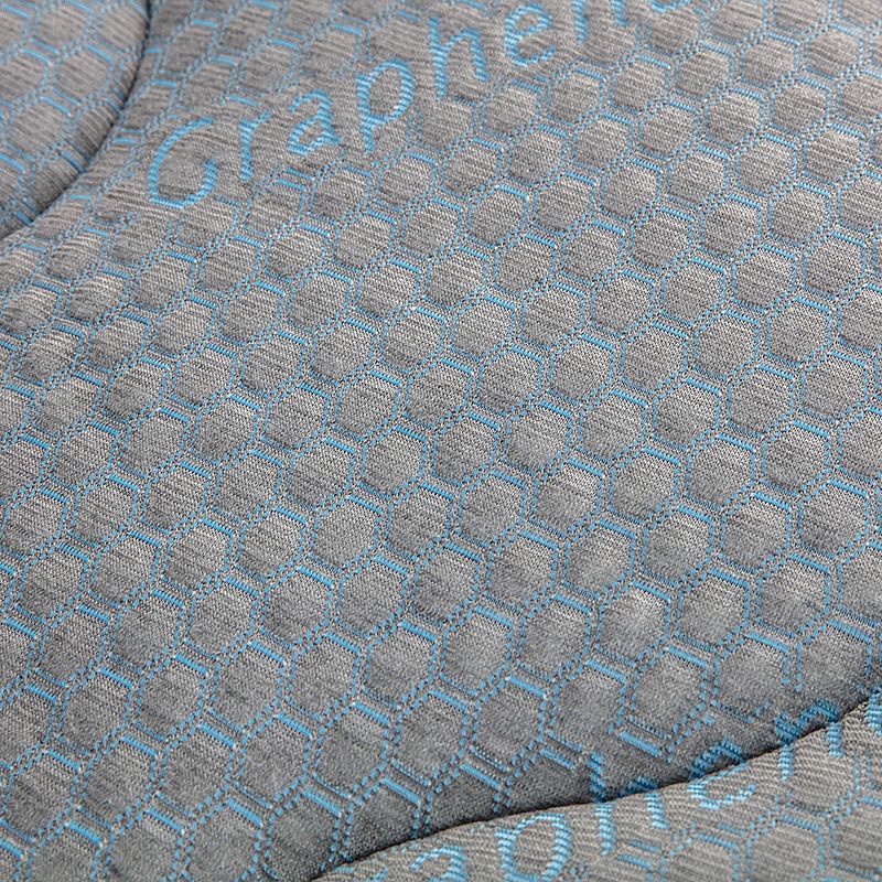 ZC24019 Anti-Static Anti-Bacterial Comfortable Luxury Quilted Graphene Mattress Pad
