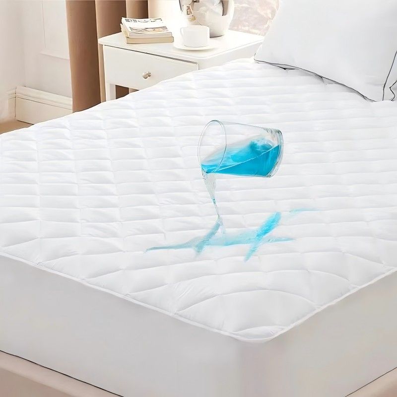ZC24022 Antibacterial and Anti-Allergy Quilted Waterproof Mattress Cover