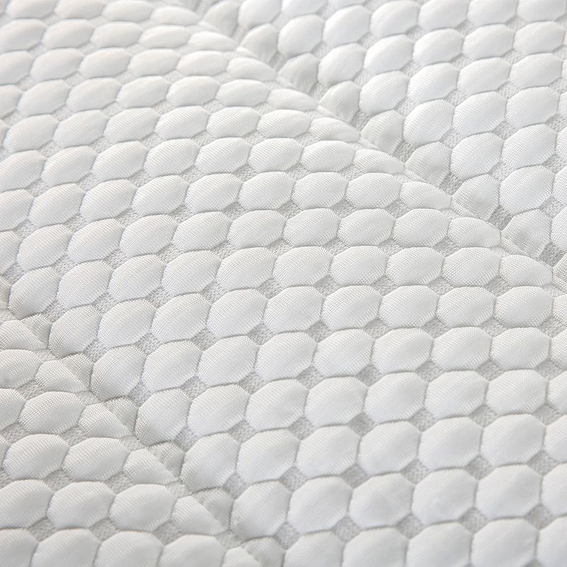ZC24023 Cooling Touch Jacquard Knit Quilted Luxury Mattress Pad