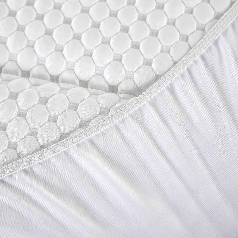 ZC24023 Cooling Touch Jacquard Knit Quilted Luxury Mattress Pad