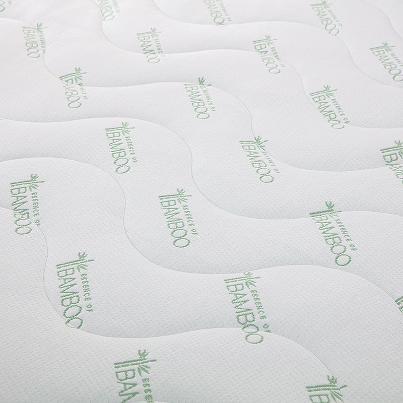 ZC24024 Natural Anti-Bacterial Breathable Soft Bamboo Quilted Mattress Protector