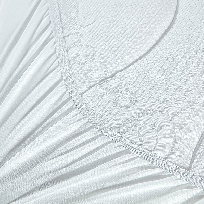 ZC24027 Tencel Cooling Factory Modern Design Quilted Mattress Pad Cover