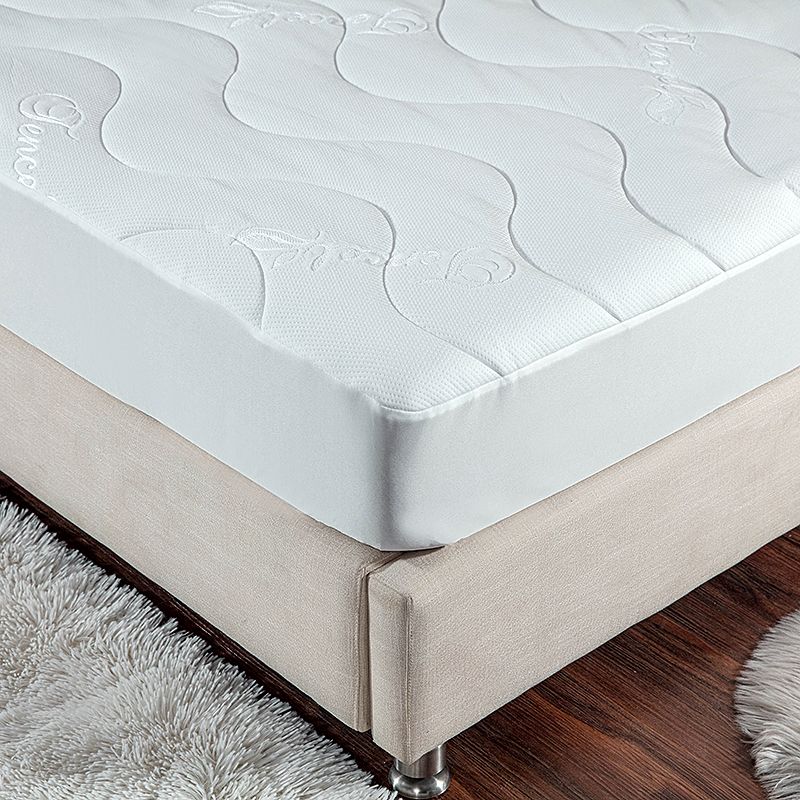 ZC24027 Tencel Cooling Factory Modern Design Quilted Mattress Pad Cover