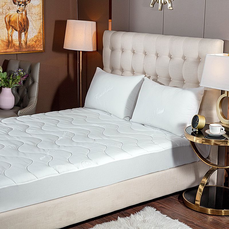 ZC24027 Tencel Cooling Factory Modern Design Quilted Mattress Pad Cover