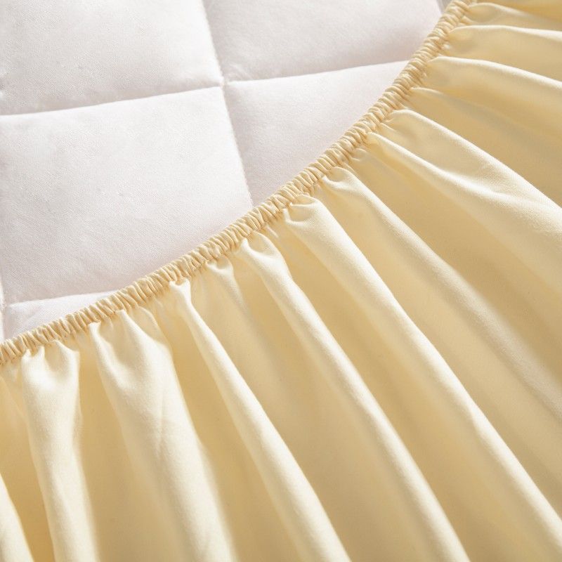 ZC25072 New Design Peach Skin Ultra Soft Quilted Mattress Pad/ Protector