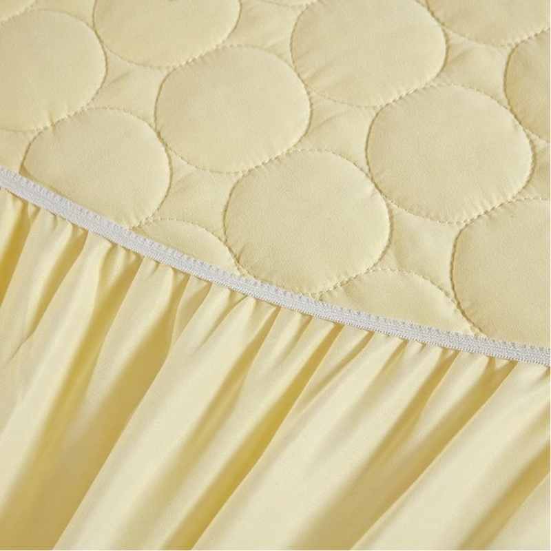 ZC25074 Premium Mattress Cover Anti Bacterial Bamboo Fabric Breathable Mattress Protector