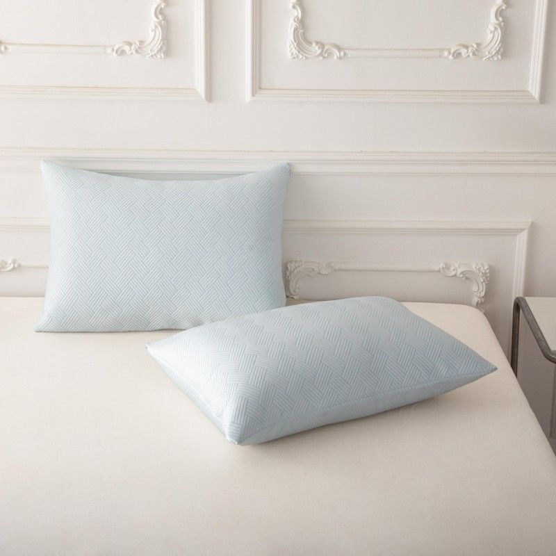 ZC25078 Middle PE Cooling Jacquard Breathable Zipper Pillow Protector Cover
