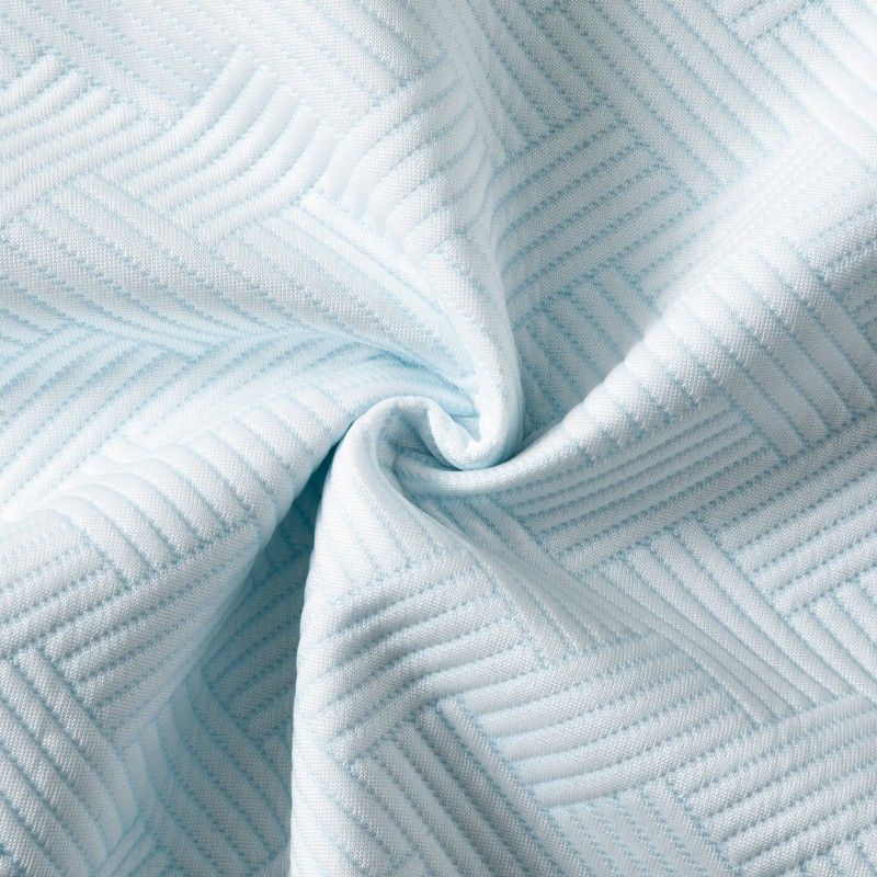 ZC25078 Middle PE Cooling Jacquard Breathable Zipper Pillow Protector Cover