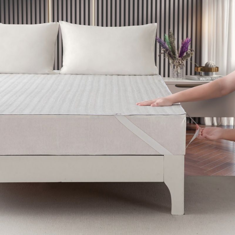 ZC25079 Middle PE Cooling Jacquard Waterproof Mattress Topper