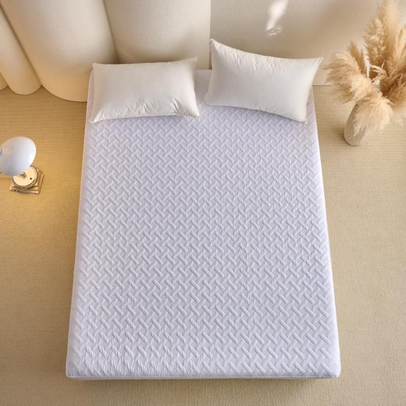 ZC25080 New Design Ultrasonic Microfiber Quilted Waterproof Mattress Encasement
