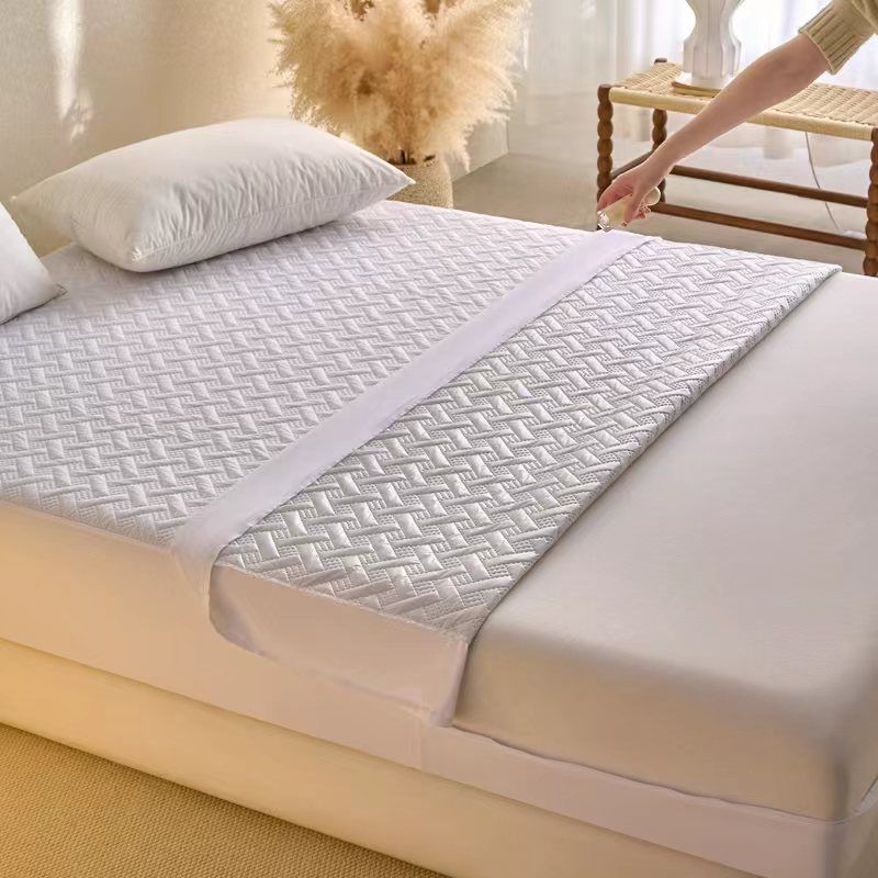 ZC25080 New Design Ultrasonic Microfiber Quilted Waterproof Mattress Encasement