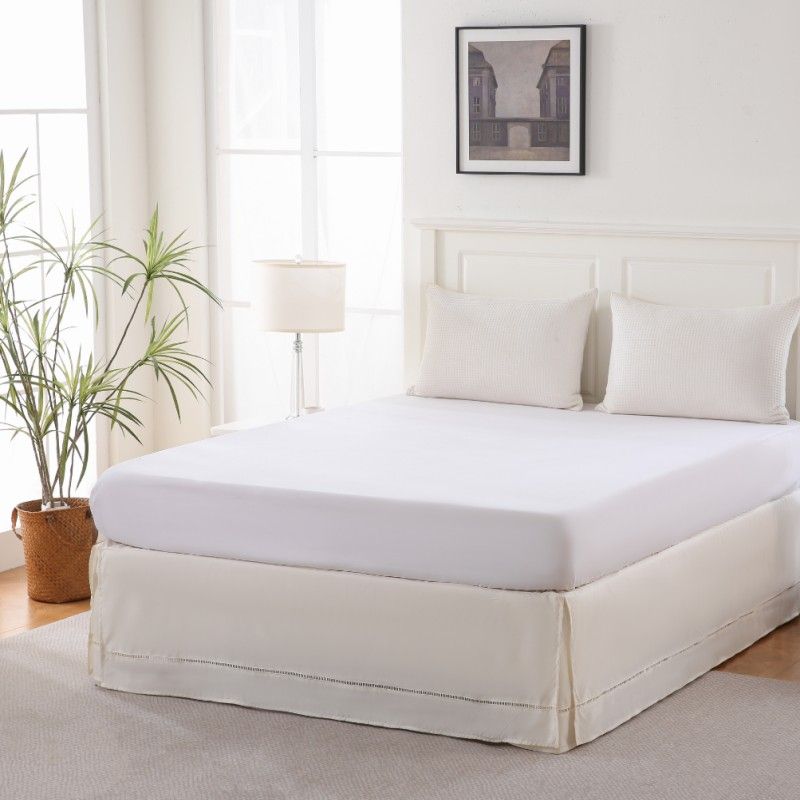 ZC25082 Sumptuous Beige Super Soft Bed Skirt