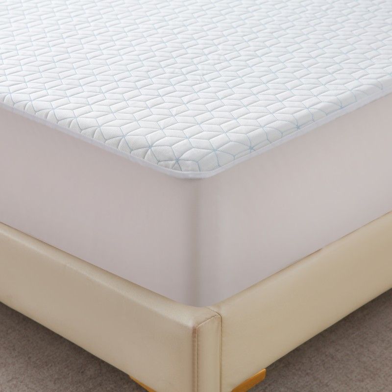 ZC25085 Middle PE Cooling Jacquard Waterproof Mattress Protector