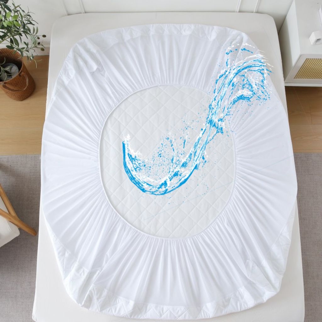 ZC25087 Premium Super Soft Hotel Pinsonic Quilted Mattress Pad / Protector