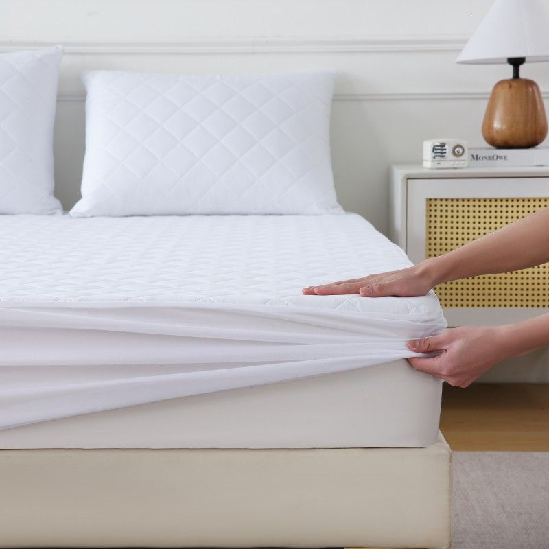 ZC25087 Premium Super Soft Hotel Pinsonic Quilted Mattress Pad / Protector