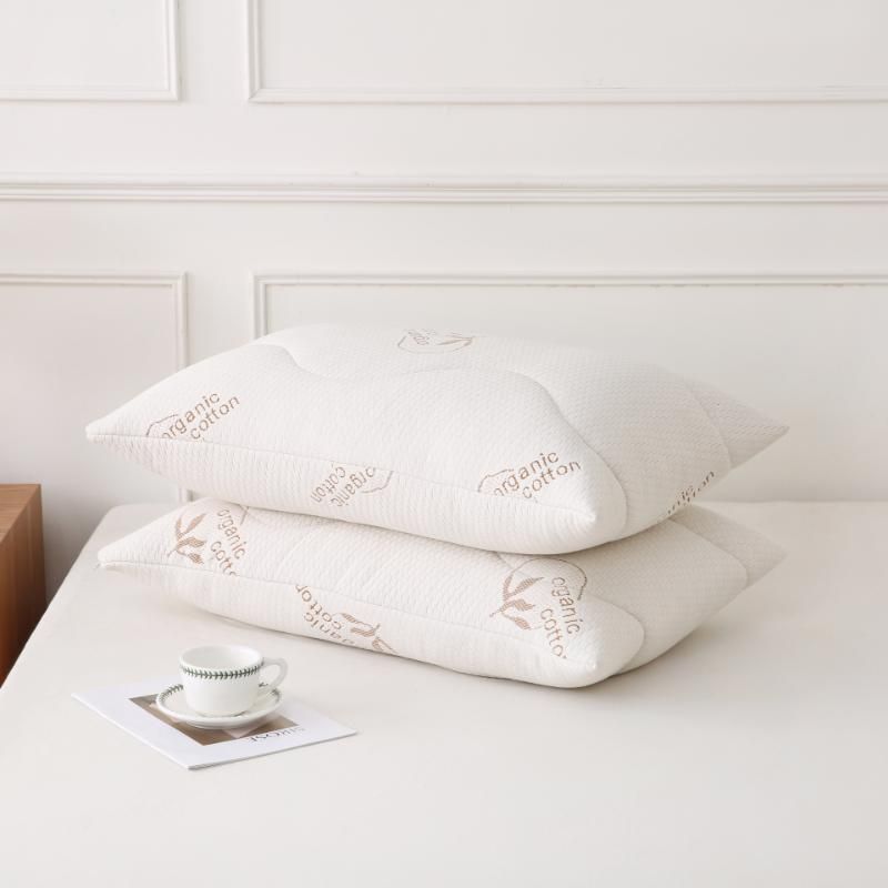 ZC26090 Zipper Ultra-Soft, High-Resilience, Skin-friendly Organic Cotton Quilted Pillow Protector