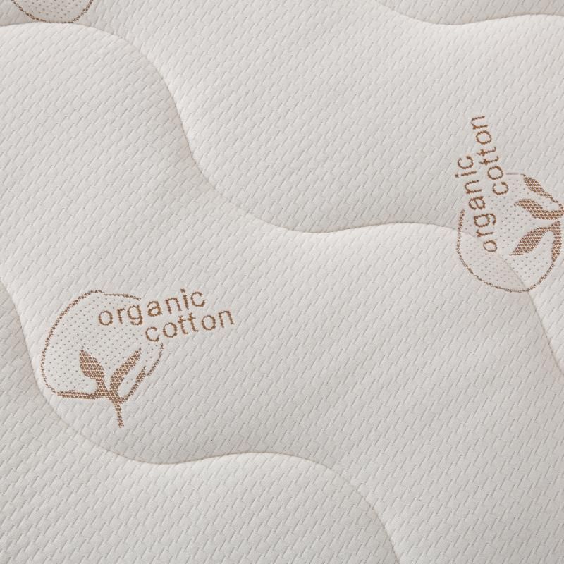 ZC26089 Ultra-Soft, High-Resilience, Skin-friendly Organic Cotton Quilted Mattress Pad