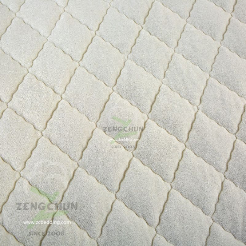 BAMBOO TERRY CLOTH QUILTED WATERPROOF MATTRESS PAD BAMBOO TERRY CLOTH QUILTED WATERPROOF MATTRESS PAD