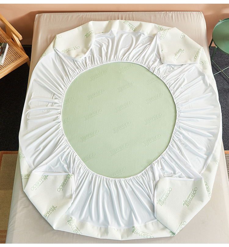 NATURAL BAMBOO COOLING MATTRESS PROTECTOR NATURAL BAMBOO COOLING MATTRESS PROTECTOR