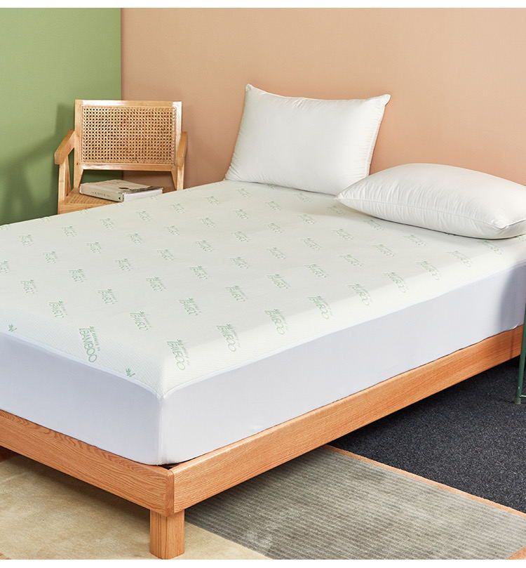 NATURAL BAMBOO COOLING MATTRESS PROTECTOR NATURAL BAMBOO COOLING MATTRESS PROTECTOR